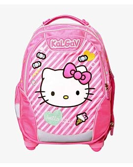 תיק xbag הלו קיטי פסים ורוד