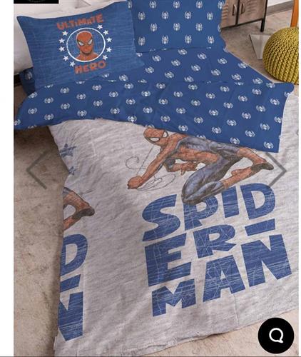 סט מלא מיטה וחצי דגם ספידמן 100% כותנה