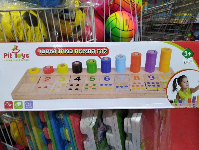 לוח התאמות כמות ומספר