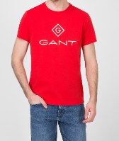 טי שרט GANT צבע אדום
