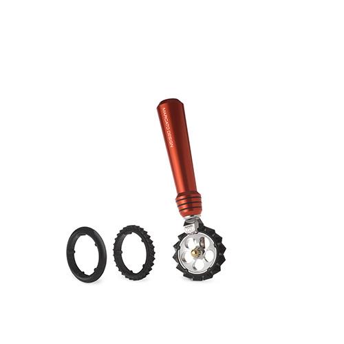 גלגל פסטה, לחיתוך בצק ב-3 צורות שונות,  Pastawheel