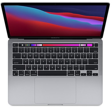 Apple MacBook Pro 13 M1 2020 Touch Bar Space Gray 8core CPU Z11B-16-HB במלאי