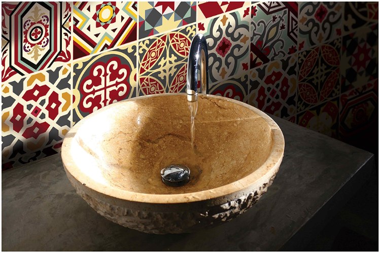 מדבקות לאריחים 10*10 ס''מ ביזנטי דגם 1273