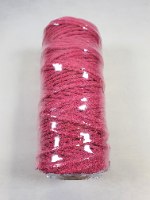 חבל מקרמה 4 מ"מ 250 גרם - פוקסיה