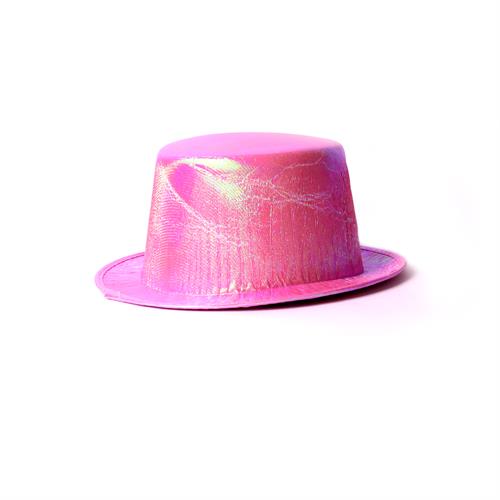 כובע מגבעת מבריק מעורב צבעים