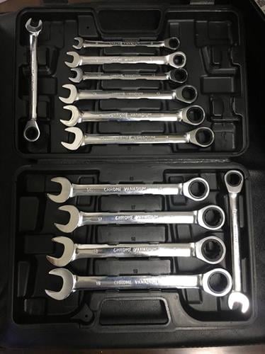 סט מפתחות גיר קבוע 12 חלקים של חברת Straus Austria