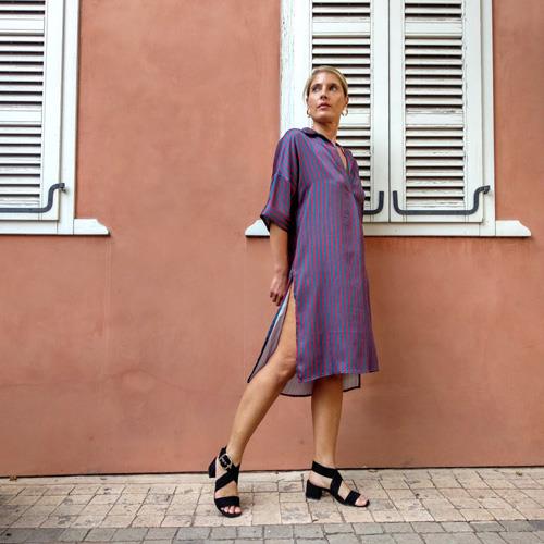 שמלת פסים JOY