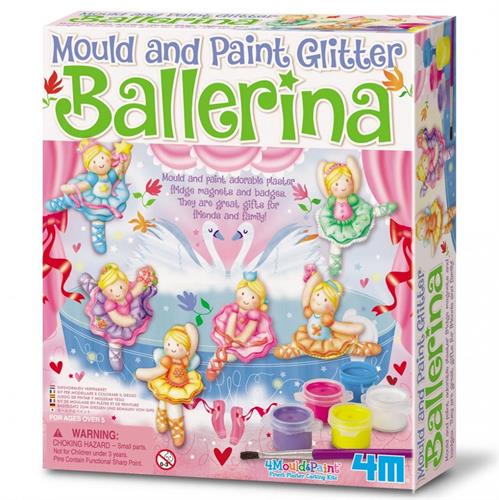 מגנטים גבס בלרינה 4M