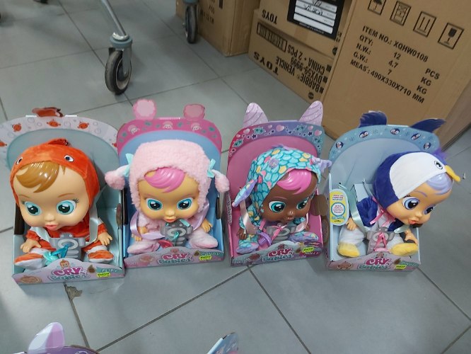 קריי בייבי מגוון דמויות