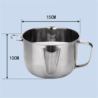 קערית נירוסטה מסננת נוזלים