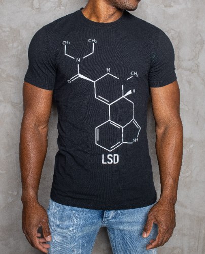 טי שרט  T - AKASHI LOGO צבע שחור  LSD