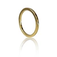טבעת נישואין זהב 18K