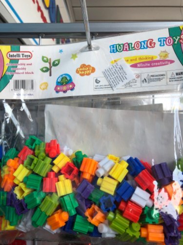 משחק הרכבה צורות השקית