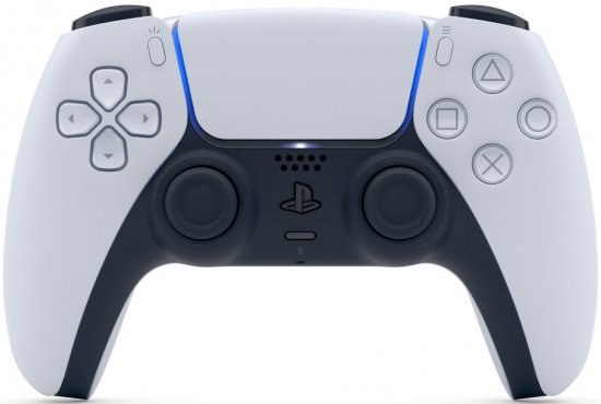 בקר משחק אלחוטי Sony PlayStation DualSense PS5 - צבע לבן - אחריות יבואן רשמי ישפאר