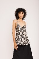 גופית סאטן משי - מנומרת