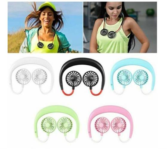 זוג מאווררים נטען נייד ונוח לקיץ מושלם