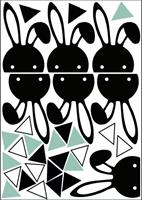 מדבקות טאץ- bunny