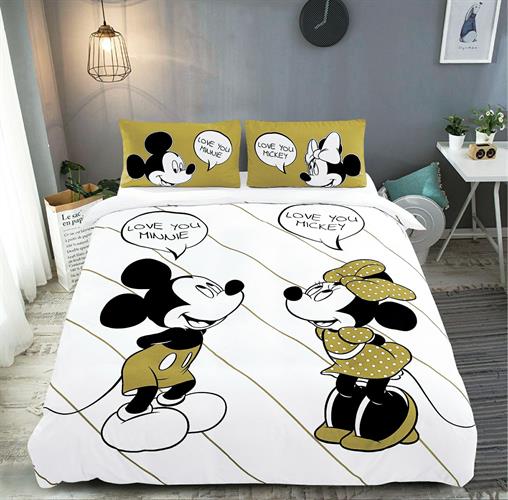 סט מצעים למיטת קווין 180/200 דיסני - דגם 6991