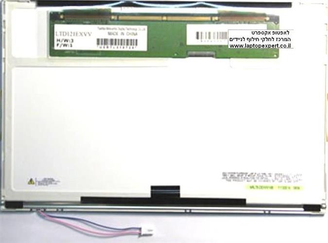 מסך למחשב נייד HP B1900 ,TX1000 , TX2000 ,TX1000 , 2210B , B1200 , LENOVO N220 12.1" CCFL 1280X800