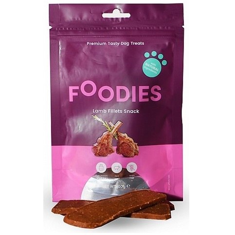 חטיף פודיס היפואלרגני פילה סטייק כבש 100 גרם