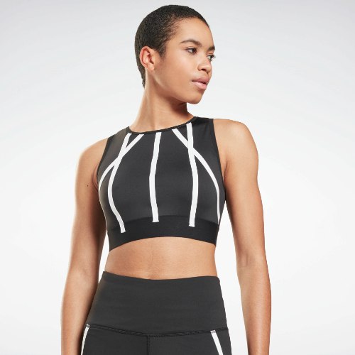 טופ REEBOK שחור/לבן