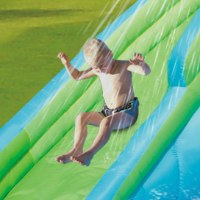 מתקן מתנפח מגלשת מים ענקית פארק המים דגם 9283 הפי הופ Happy hop - קפיץ קפוץ