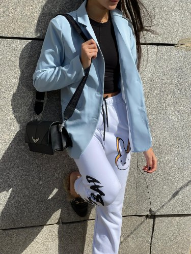 מכנס BUNNY לבן