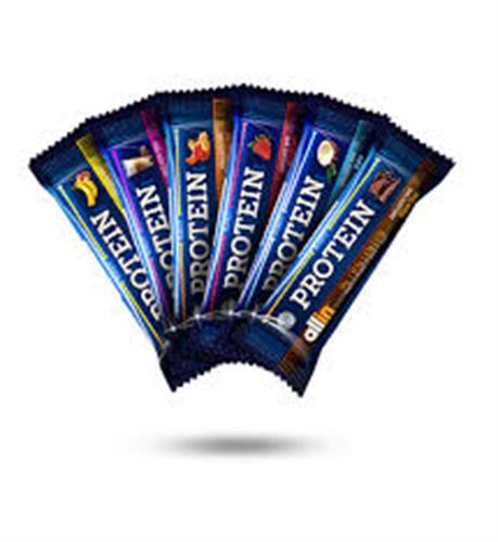 מארז חטיפי חלבון אול אין - 60 גרם - 24 יחידות במארז