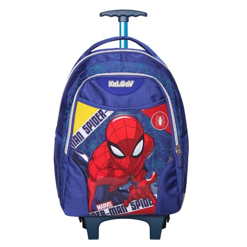 תיק גן טרול ספיידרמן כחול