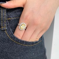 טבעת AMILIA צהובה