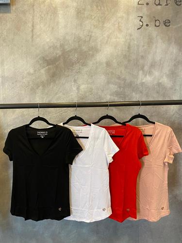 וי תפור כותנה THOMAS