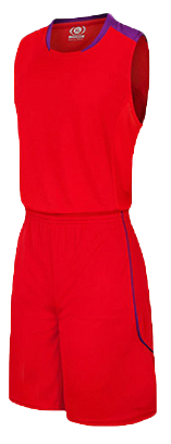 תלבושת כדורסל בעיצוב אישי RED דגם #6018