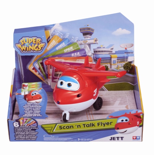 בובה עם כרטיסי מדינות- ג׳ט