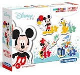 הפאזל הראשון שלי - 4 פאזלים מיקי מאוס