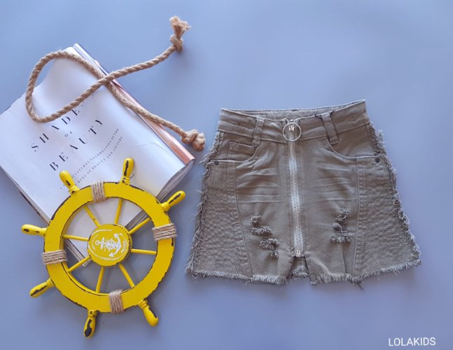 חצאית רוכסן דגם 8407/2