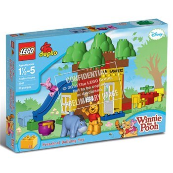 Lego לגו בית פו הדב 5947