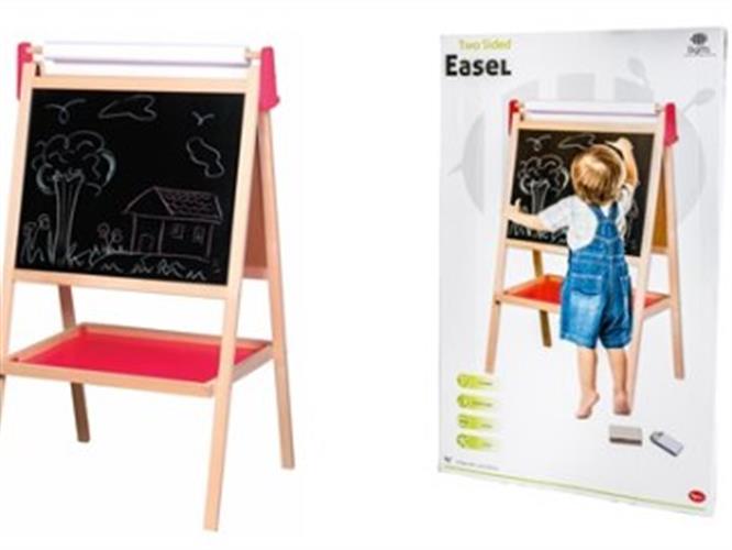 לוח ציור עם גיר מעץ