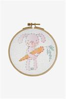 קיט ריקמה לילדים עם חישוק - DMC - ארנב