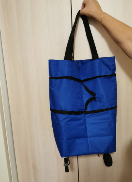 חוות דעת - תיק קניות נפתח על גלגלים- RollingBag