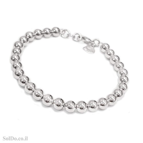 צמיד מכסף כדורים Z3189 | תכשיטי כסף 925 | צמידי כסף