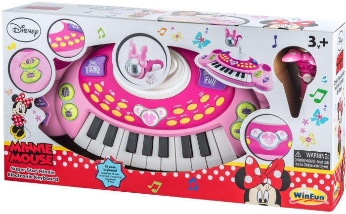 אורגנית מיני מאוס 18 קלידים כולל מיקרופון