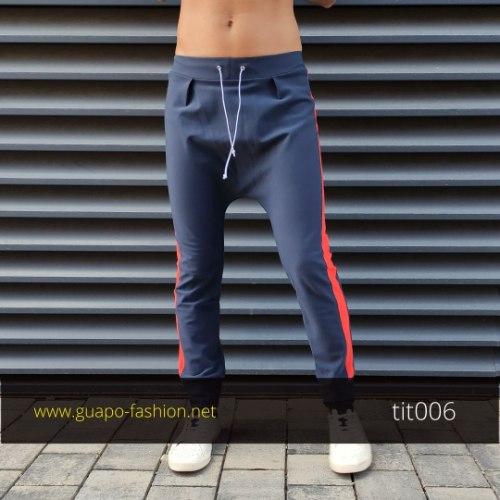 Lightweight Drop Crotch Designed Joggers for men | tit006 | menswear | Streetwear Trousers