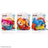 רעשן בובות חיות מעוגלים