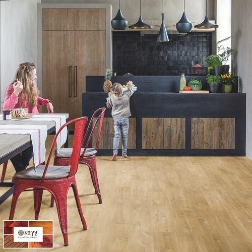 פרקט פולימרי עמיד במים קוויק סטפ Quick Step Rigid דגם 40039