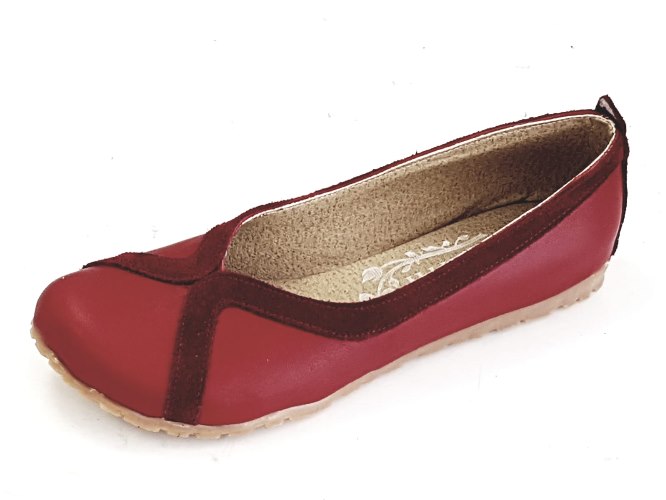 בלרינה שילוב פס זמש