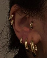 עגילי אנאבל זהב 14 קראט