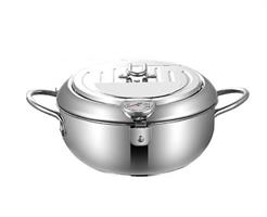 סיר הסירים! סיר טיגון בעל מד טמפרטורה לתוצאה מושלמת