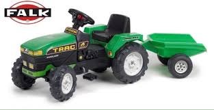 טרקטור פדלים+עגלה