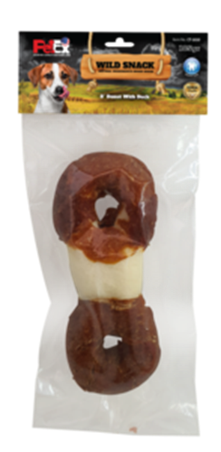 עצם שמינייה בפאלו בגודל 8 אינץ מצופה ברווז