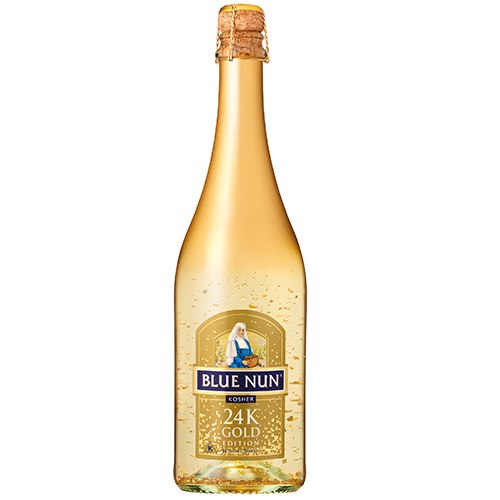 בלו נאן זהב 24K מבעבע